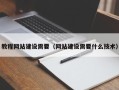 东营教程网站建设需要（网站建设需要什么技术）